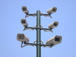 Image showing CCTV picture