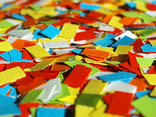 Image showing Confetti