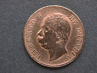 Image showing Italian coin