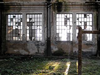 Image showing Abandoned factory