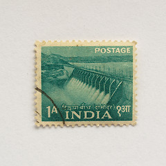 Image showing Indian stamp