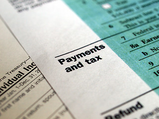 Image showing Tax forms