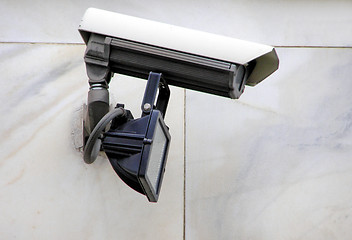 Image showing CCTV closed circuit tv surveillance camera