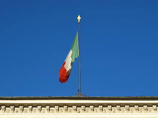 Image showing Italian flag