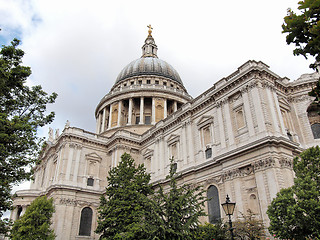 Image showing St Paul Cathedral, London