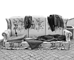 Image showing Old sofa