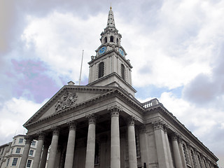 Image showing St Martin church, London