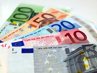 Image showing Euro note