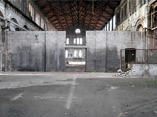 Image showing Abandoned factory