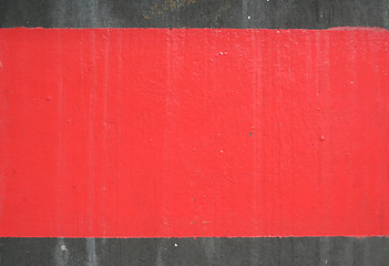Image showing Red paint