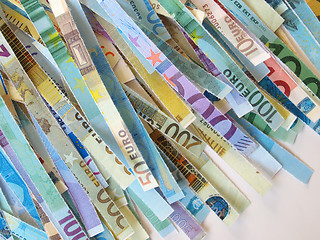 Image showing Euro note