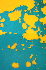 Image showing Green and yellow grunge