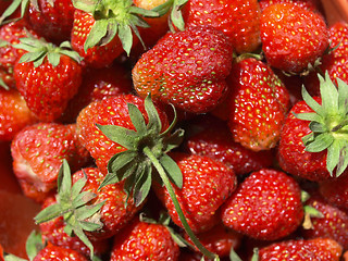 Image showing Strawberries