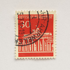 Image showing German stamp