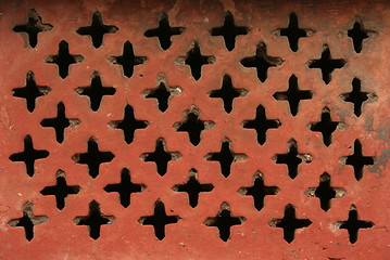 Image showing Pattern of crosses