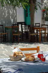 Image showing taverna lunch