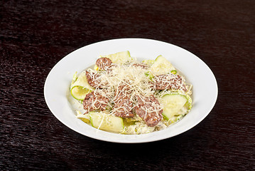 Image showing Salad with beef