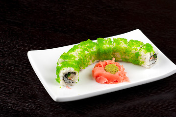 Image showing sushi rolls