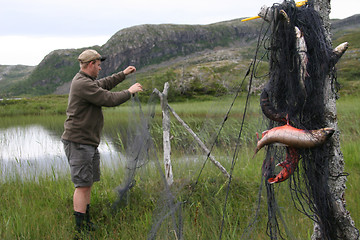 Image showing Norwegian fisherman