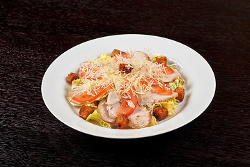 Image showing chicken meat filet salad