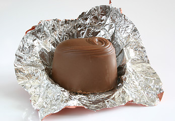 Image showing chocolate in foil