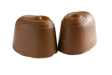 Image showing two chocolates