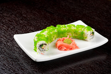 Image showing sushi rolls