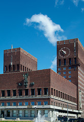 Image showing The city-hall of Oslo