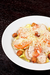 Image showing chicken meat filet salad