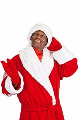 Image showing black santa