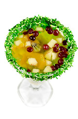 Image showing fruit jelly dessert