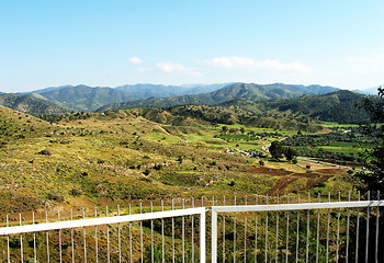 Image showing View from a hill. Linou. Cyprus