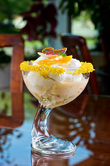 Image showing Ice cream dessert