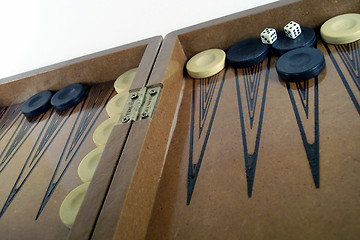 Image showing backgammon game