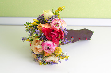 Image showing Wedding Bunch of flowers