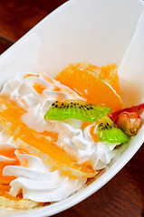 Image showing Ice cream dessert