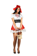 Image showing Sexy Little Red Riding Hood