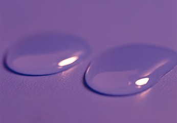 Image showing waterdrops