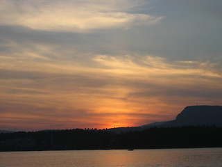 Image showing sunset