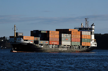 Image showing Container ship