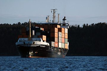 Image showing Container ship