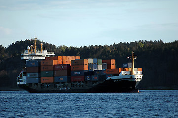 Image showing Container ship