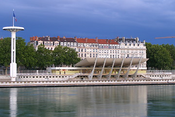 Image showing swimming-pool of lyon in france