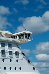 Image showing Detail of passenger ferry