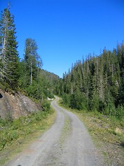 Image showing Winding road