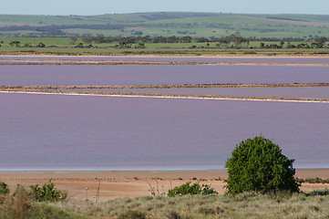 Image showing salt lake