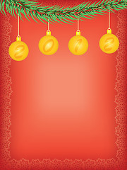 Image showing new year 2012 background