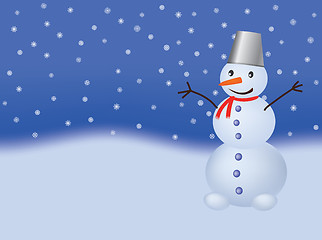 Image showing snowman 