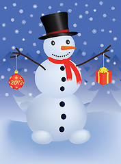 Image showing snowman 