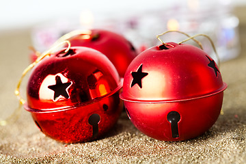 Image showing Christmas baubles